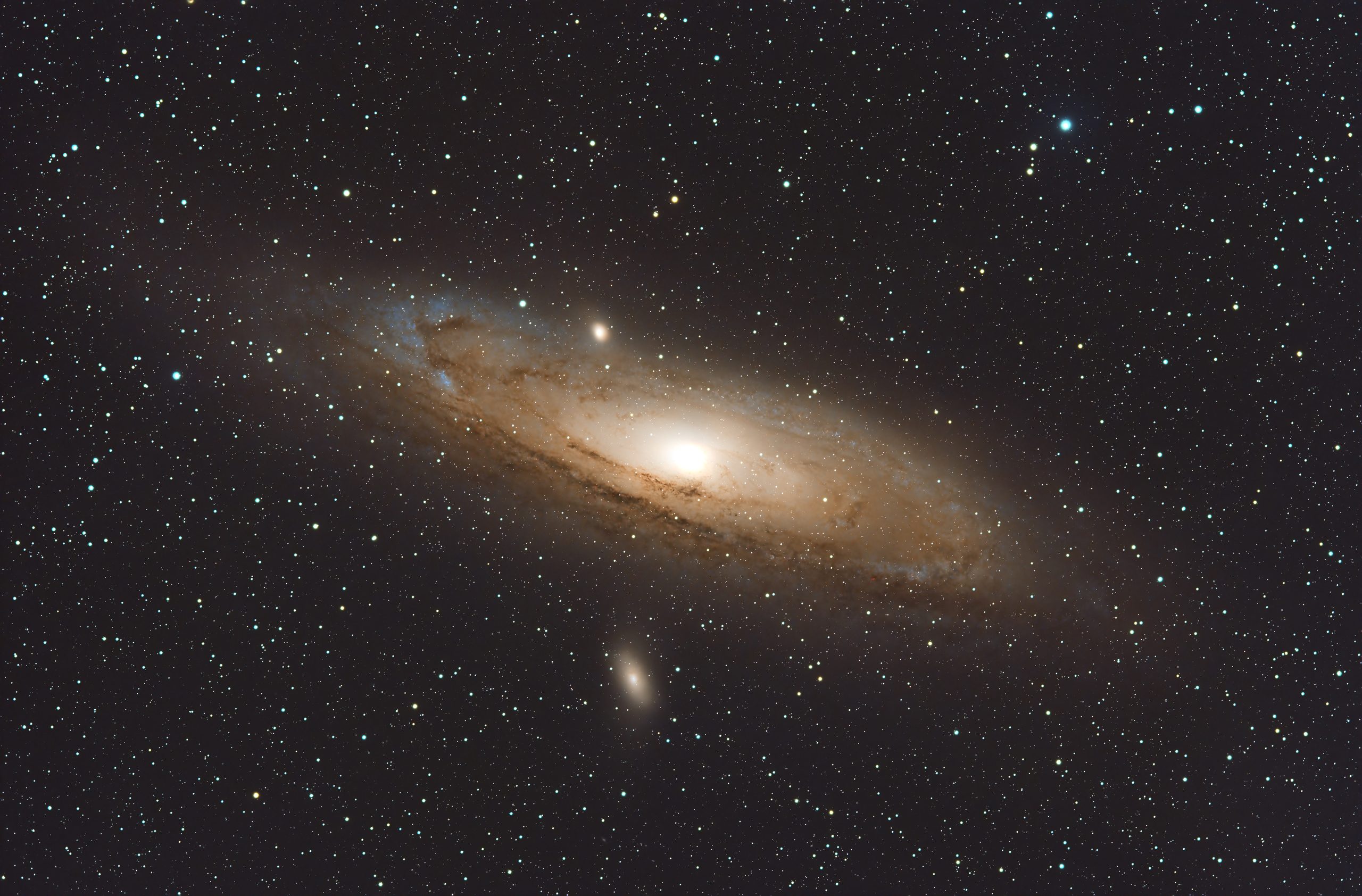 Andromeda Galaxy, photographed by Hari Krishna Malladi.