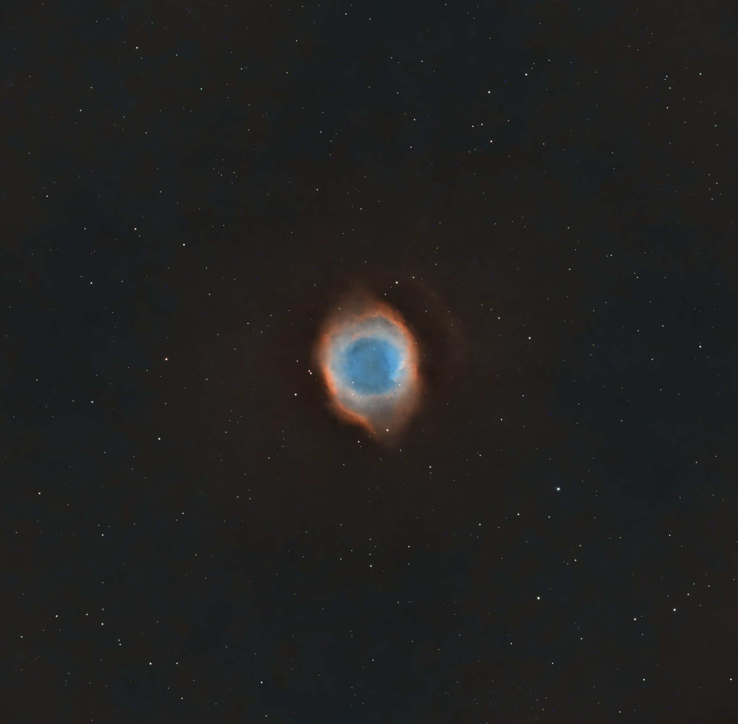 Helix Nebula, photographed by Hari Krishna Malladi.