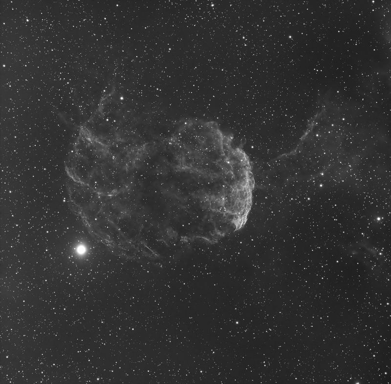 Jellyfish Nebula, photographed by Hari Krishna Malladi.