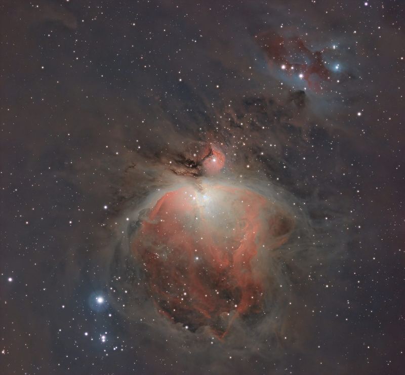 Orion Nebula, photographed by Hari Krishna Malladi.